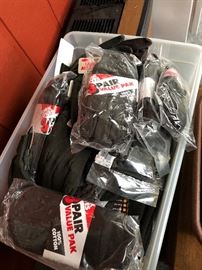 New work gloves still in packages 