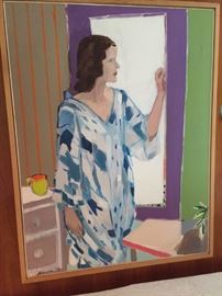 Acrylic painting by Nancy Bacon.