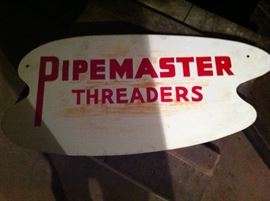 Pipemaster sign.
