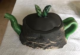 "Rock Teapot" made by artist, Andrew Martin.