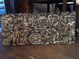 Metal Mexican frieze.