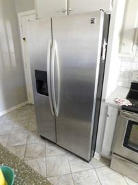 Stainless Side by Side Fridge
