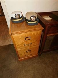 Wooden File Cabinet, 
