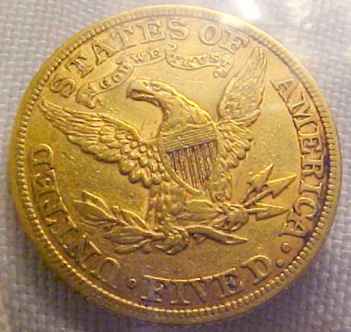 1882 $5 Gold2