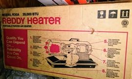 Reddy Heater model R35A  *GARAGE*