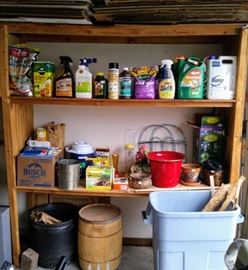 gardening supplies  *GARAGE*