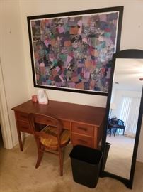 mid century desk