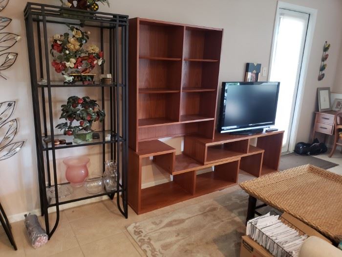 teak wall unit