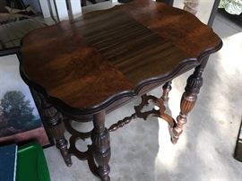 Grammas table. Yep I’m finally parting with her...