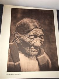 One of the photos inside the Native American book