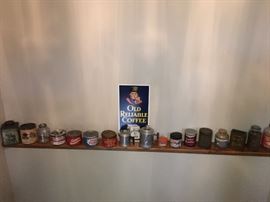 Vintage coffee can collection!!  