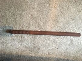 Police baton from around 1920-1940 originally from Chicago per the owner