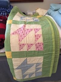 Vintage handmade quilt