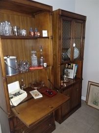 Secretary and matching book case