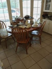 KITCHEN TABLE AND CHAIRS