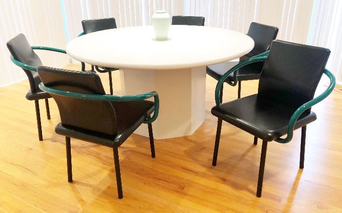 Knoll Mandarin chairs by Ettore