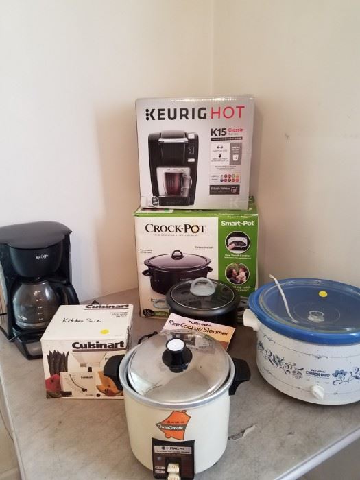 Crock Pot – New in Box / Never Used and Keruig K15 – New in Box