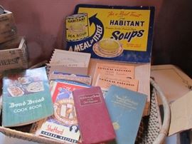EARLY COOKBOOKS/ADV.