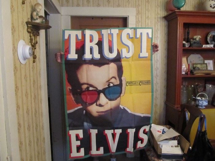 ORIGINAL "TRUST ELVIS" 1981