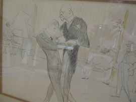 NUMBERED GAY ETCHING