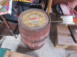 OLD COCA COLA SYRUP BARREL