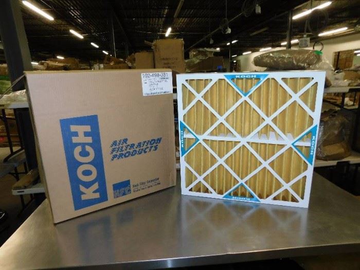 Case of Koch Air Filters