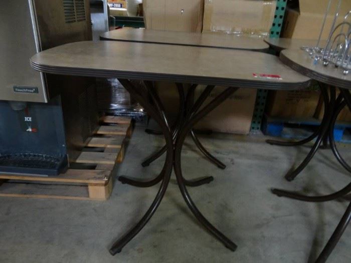 Lot of 2 Laminate Tables