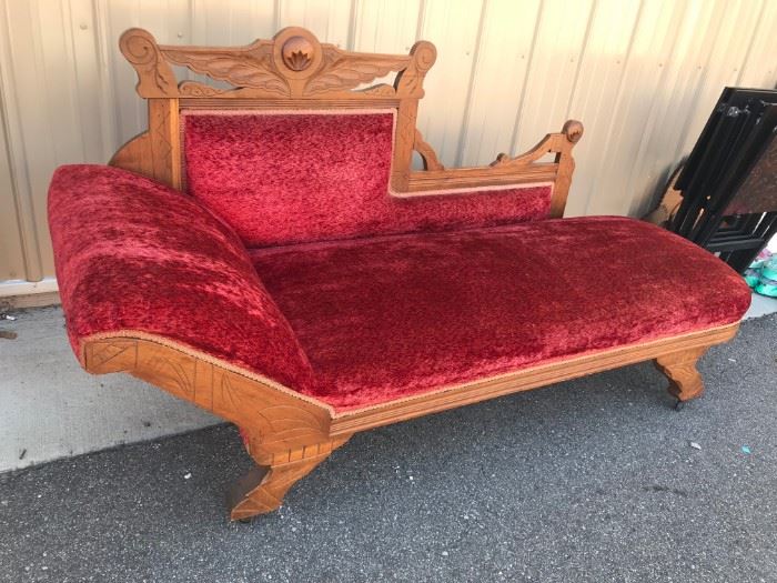 Antique Fainting Parlor Couch