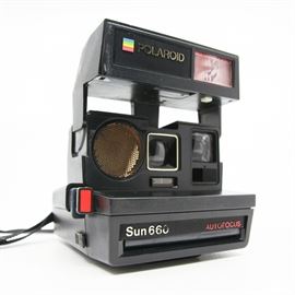 Vintage Polaroid Sun 660 Autofocus Instant Film Camera