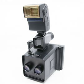 Vintage Polaroid Miniportrait 207 Instant Film Camera