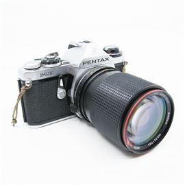 Vintage Asahi Pentax ME 35mm SLR - Promaster f/3.5-4.5 35-70mm Lens