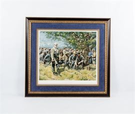 Don Troiani “Decision at Dawn” Signed Civil War Offset Lithograph – 184/5000
