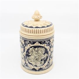 Antique Marzi & Remy German Tobacco Jar – 884
