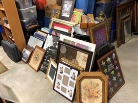 Here is one section of the art pieces that are just $1 each.