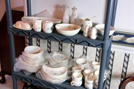 81 Pcs. Franciscan Atomic Starburst China,