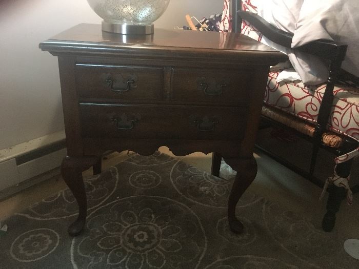 Side table. with drawers $40.00 price reduced to $35.00