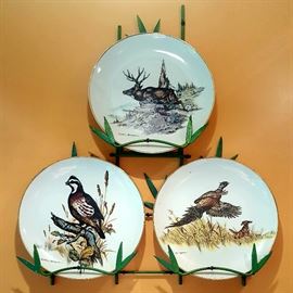 Clark Bronson Ltd. Edition Decorative Plates.