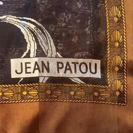 Jean Patou scarf 