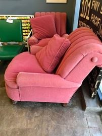 pink chairs
