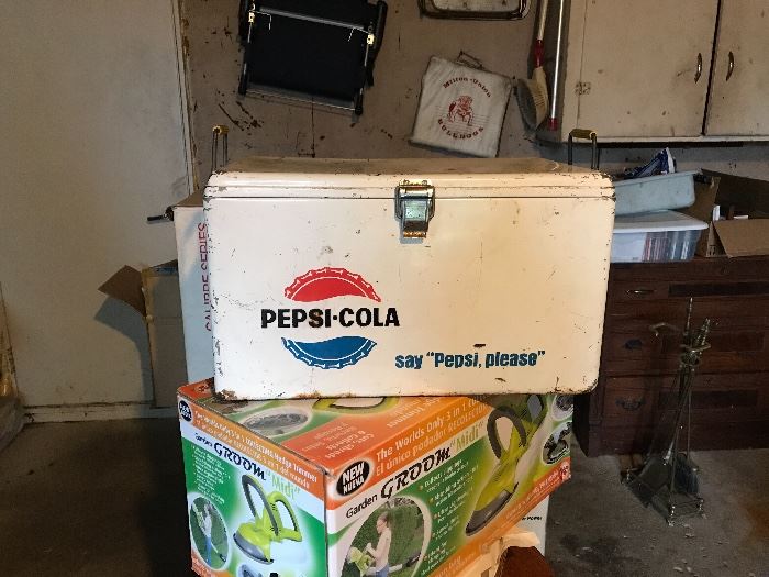 Vintage Pepsi cola cooler
