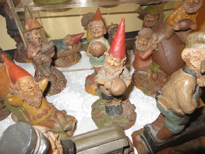 COLLECTION OF GNOMES - BY TOM CLARK