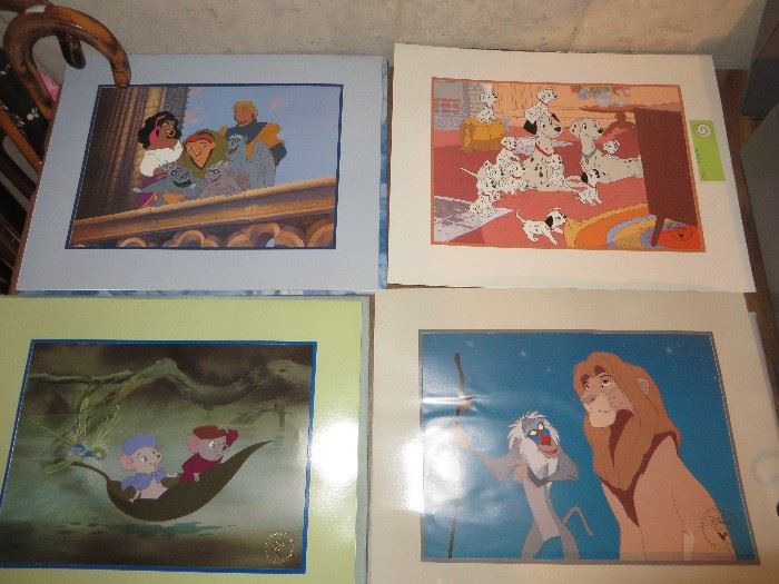 Disney lithographs collectibles