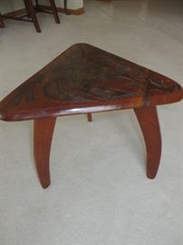 VINTAGE RETRO TRIANGULAR TABLE
