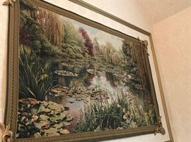 Lake scene Tapestry