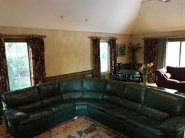 Italian Leather Sofa