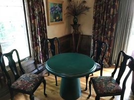 Card table w/4 chairs