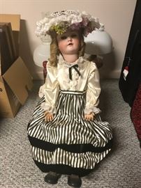 Antique Heinrich Bisque Head Doll
