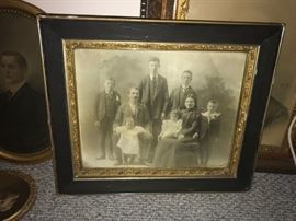 Vintage Photograph in Antique Frame