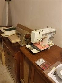 2 of 4 sewing machines 