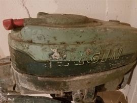 Vintage boat motor